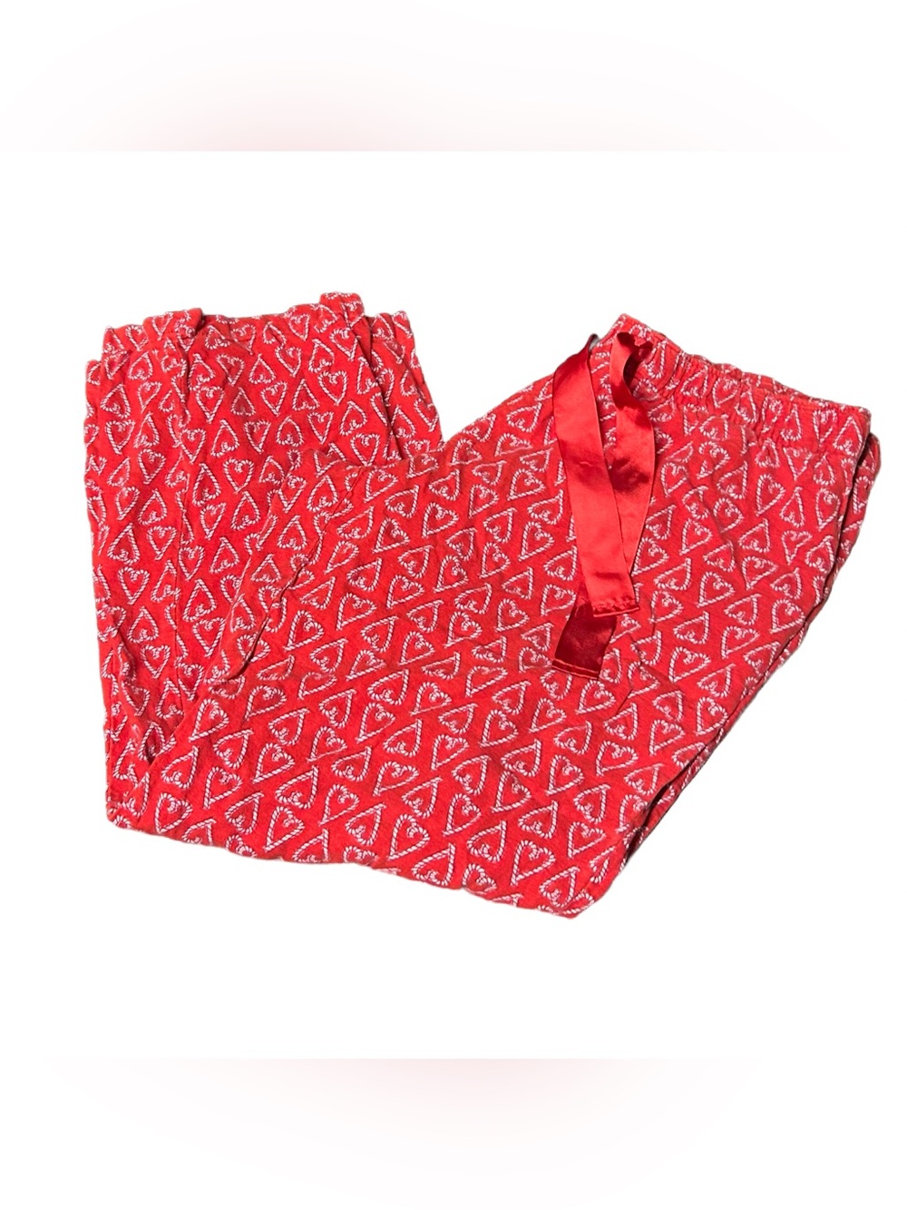 Old Navy Red Heart Print Pajama Pants